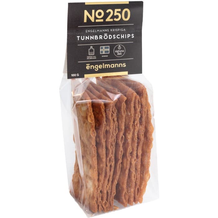 Engelmanns Tunnbrödchips 100g från Engelmanns – köp hos Delitea