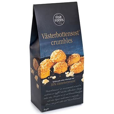 Fine Foods Västerbottenost Crumbles Orginal 75g från Fine Foods – köp hos Delitea