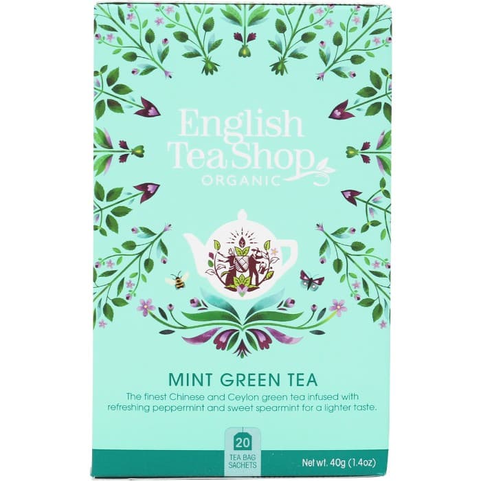English Tea Shop Grönt Te Mint 40g