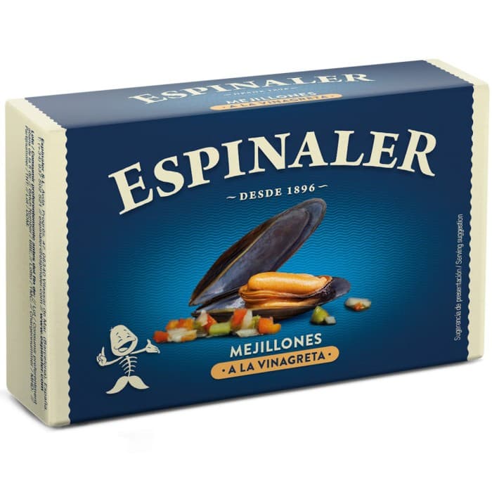 Espinaler Atlantmusslor i Bravasås Vinägrett 111g – från Espinaler – 84 kr – hos Delitea
