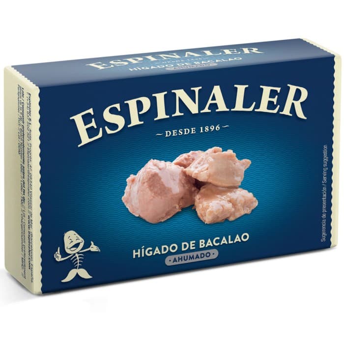 Espinaler ""Foie del Mar"" Torskleverpaté i Olja 100g