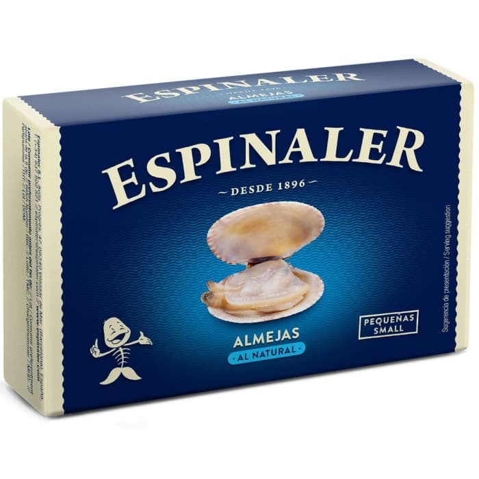 Espinaler Små Snäckmusslor Vongole Naturell 110g