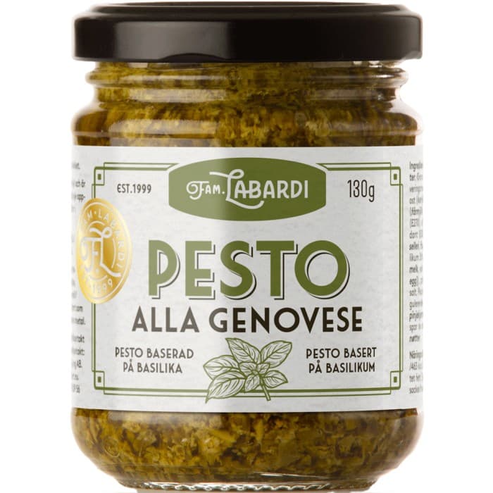 Familjen Labardi Pesto Alla Genovese 130g från Familjen Labardi – köp hos Delitea