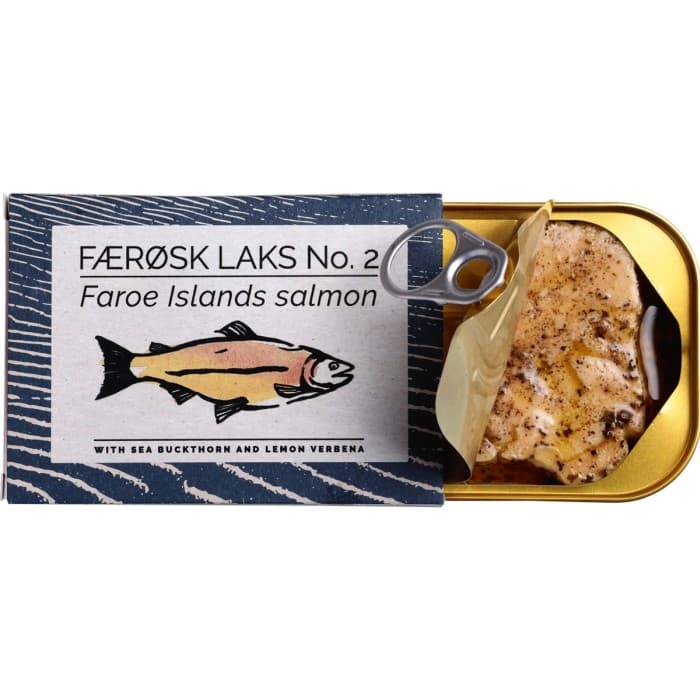 Fangst Lax med Havtorn & Citronverbena 110g – från Fangst – 75 kr – hos Delitea