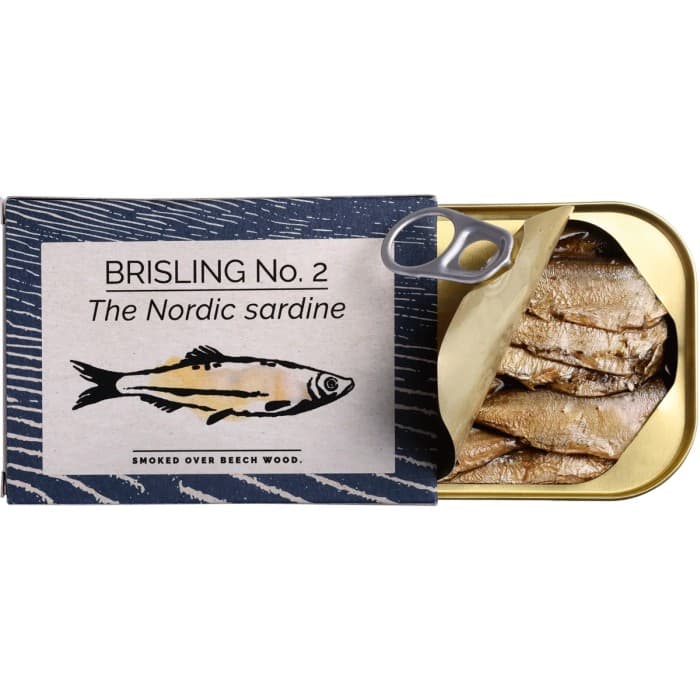 Fangst Nordisk Bokspånsrökt Sardin 100g – från Fangst – 56 kr – hos Delitea