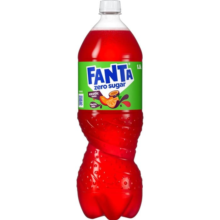 Fanta Exotic Zero PET 1,5L – från Fanta – 23 kr – hos Delitea