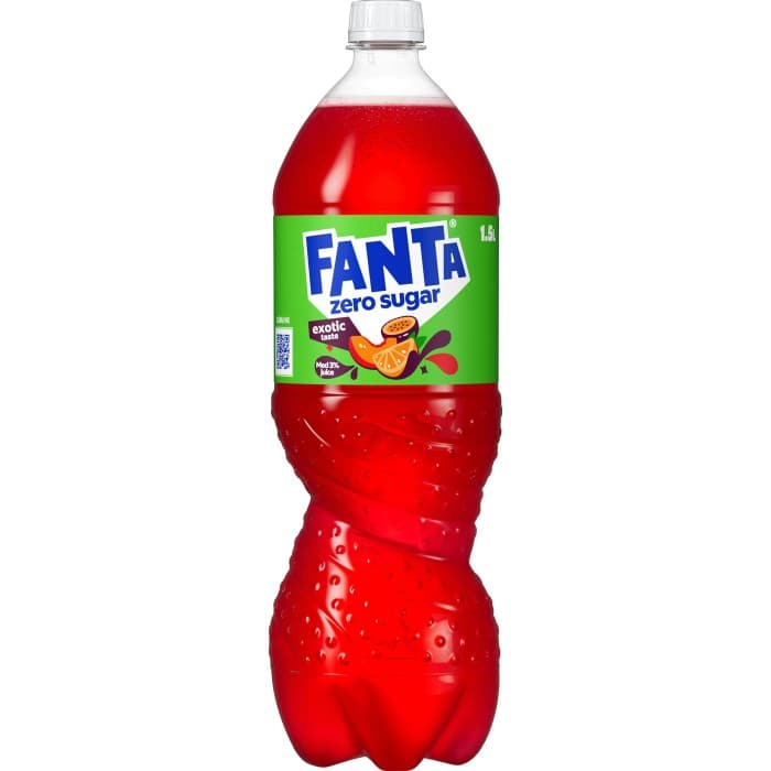 Fanta Exotic Zero Sugar 1.5L – från Fanta – 25 kr – hos Delitea