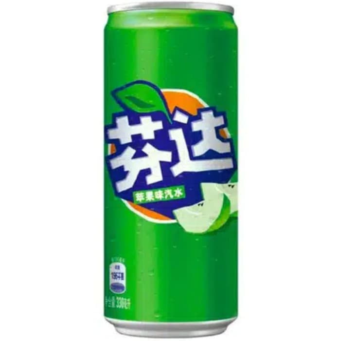 Fanta Green Apple 33cl – från Fanta – 22 kr – hos Delitea