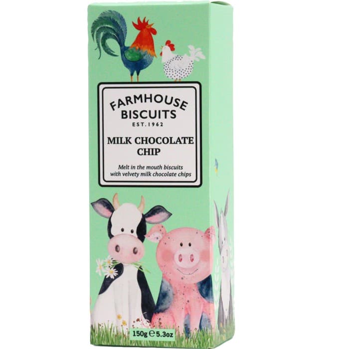 Farmhouse Biscuits Milk Chocolate Chip Kakor 150g