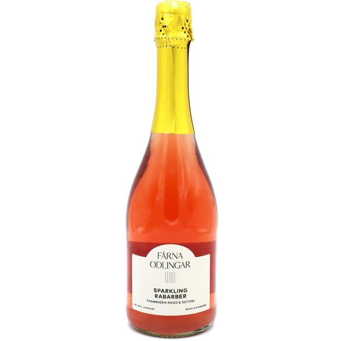 Färna Odlingar Mousserande Rabarberdryck 75cl – från Färna Odlingar – 125 kr – hos Delitea