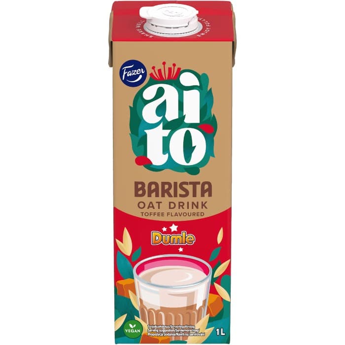 Fazer Aito Barista Dumle Havredryck 1L från Fazer – köp hos Delitea