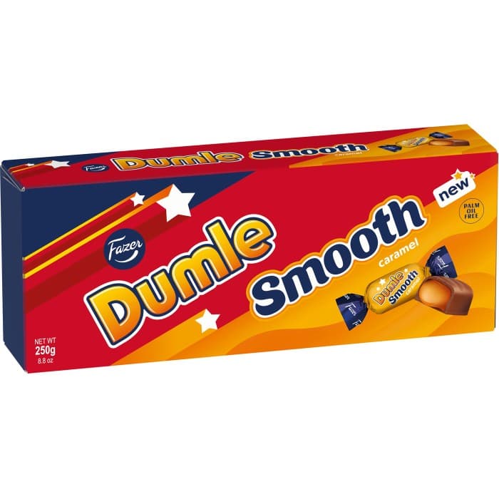Fazer Dumle Smooth Caramel Box 250g från Fazer – köp hos Delitea