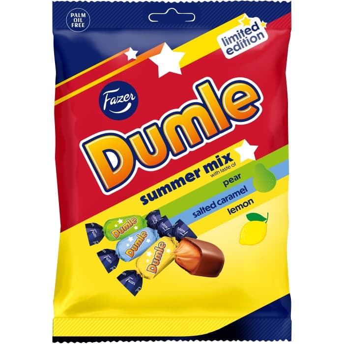 Fazer Dumle Summer Mix 180g från Fazer – köp hos Delitea