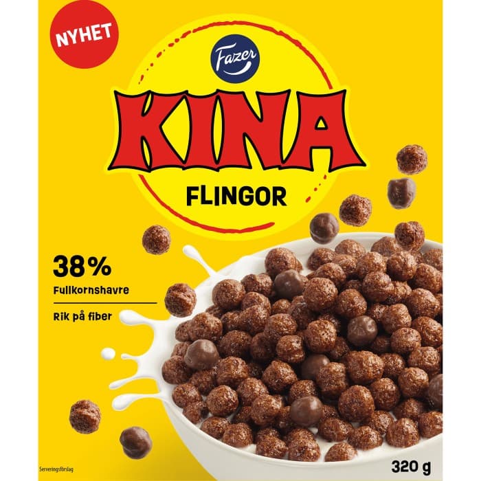 Fazer Flingor Kina 320g