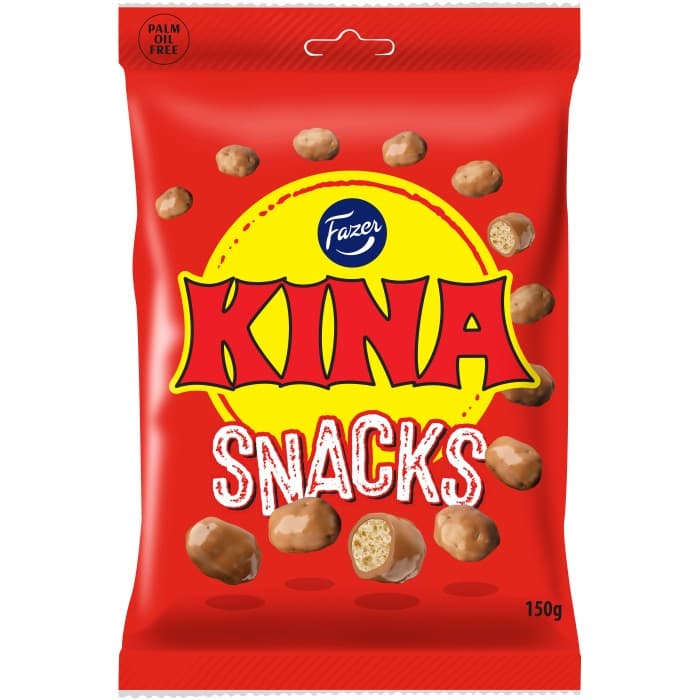 Fazer Kina Röda Snacks 150g – från Fazer – 39 kr – hos Delitea