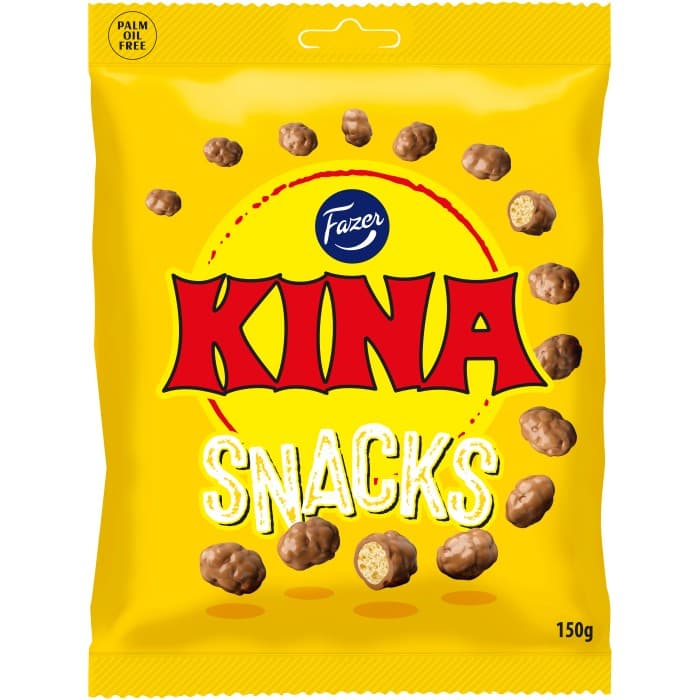 Fazer Kina Snacks Gul 150g – från Fazer – 39 kr – hos Delitea