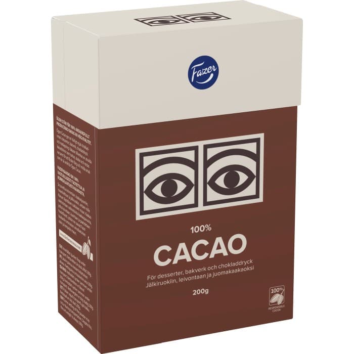 Fazer Ögon Cacao 200g – från Fazer – 56 kr – hos Delitea