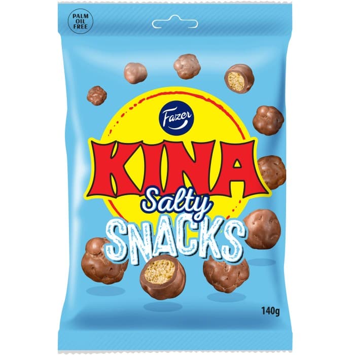 Fazer Salty Blå Kina Snacks 140g – från Fazer – 37 kr – hos Delitea