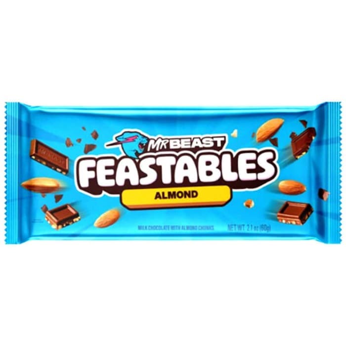 Feastables MrBeast Bar Almond 60g från Feastables – köp hos Delitea