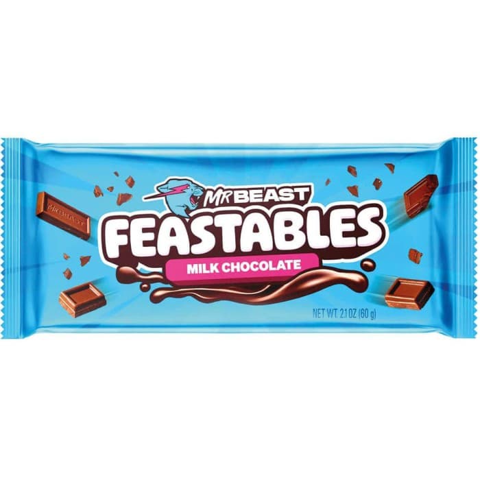 Feastables MrBeast Bar Milk Chocolate 60g från Feastables – köp hos Delitea