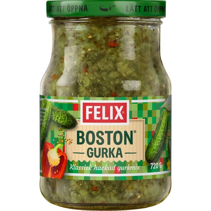 Felix Bostongurka 720g från Felix – köp hos Delitea