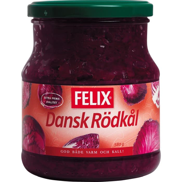 Felix Dansk Rödkål 580g