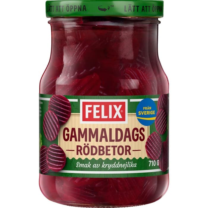 Felix Gammaldags Bordsrödbetor 710g från Felix – köp hos Delitea