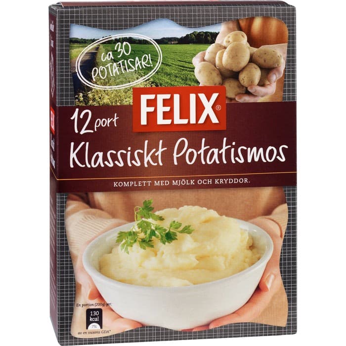 Felix Klassiskt Potatismos 12 portioner från Felix – köp hos Delitea