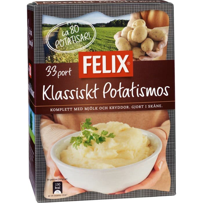 Felix Klassiskt Potatismos 33 portioner från Felix – köp hos Delitea