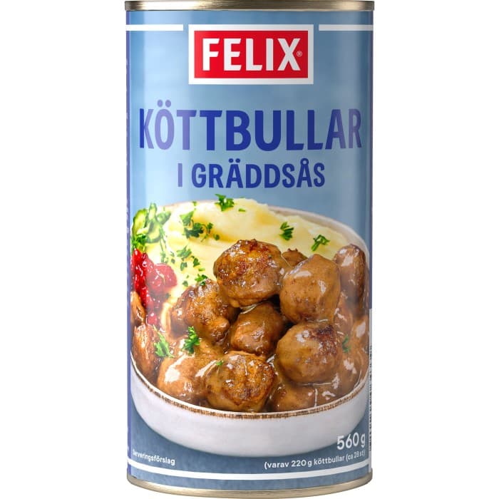 Felix Köttbullar i Gräddsås 560g