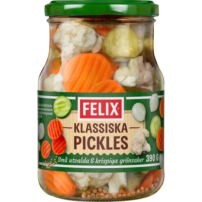 Felix Pickles 390g – från Felix – 36 kr – hos Delitea