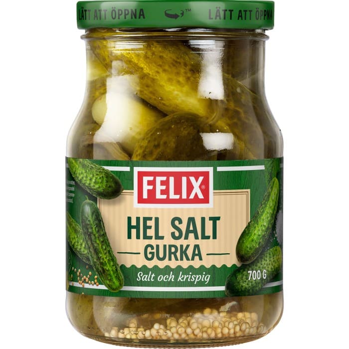 Felix Saltgurka Hel 700g