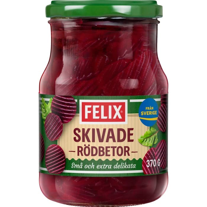 Felix Skivade Rödbetor 370g från Felix – köp hos Delitea