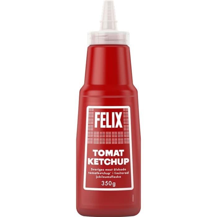Felix Tomatketchup Jubileumsflaska 350g – från Felix – 22 kr – hos Delitea