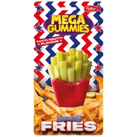 Felko Mega Gummies American Fries 120g