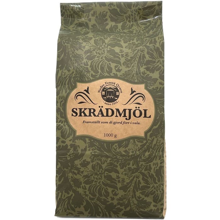 Nedre Femtå Qvarn Skrädmjöl 1kg från Femtå Qvarn – köp hos Delitea