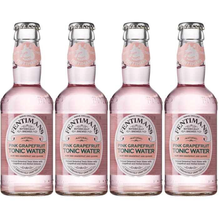 Fentimans Pink Grapefruit Tonic Water 4x20cl