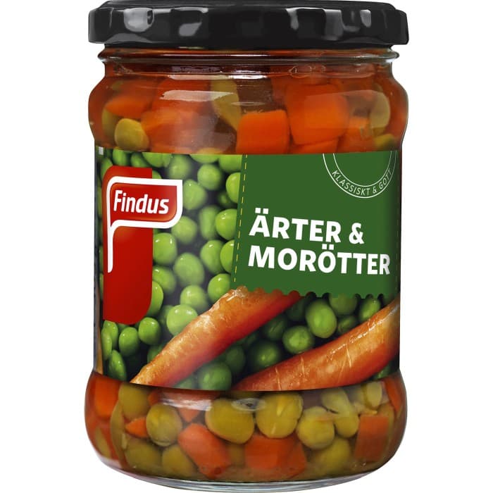 Findus Ärter & Morötter 305g