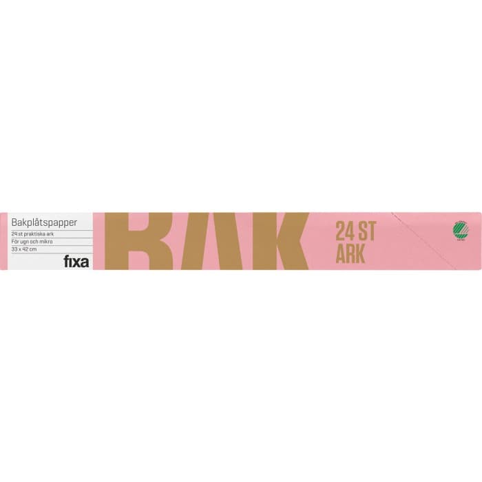 Fixa Bakplåtspapper Ark 24p – från Fixa – 19 kr – hos Delitea