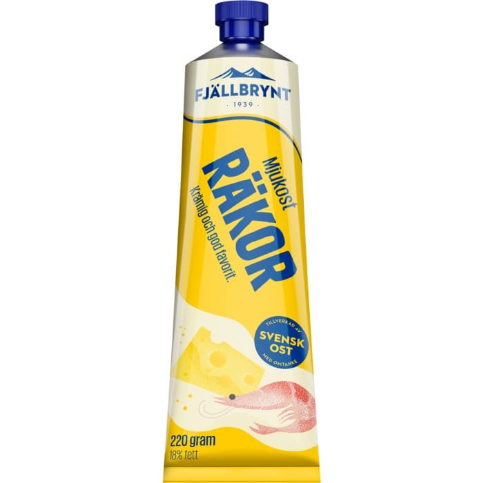 Fjällbrynt Mjukost Räkor 220g – från Fjällbrynt – 37 kr – hos Delitea