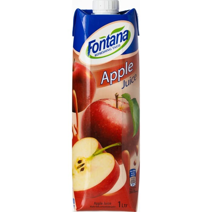 Fontana Juice Äpple 1L