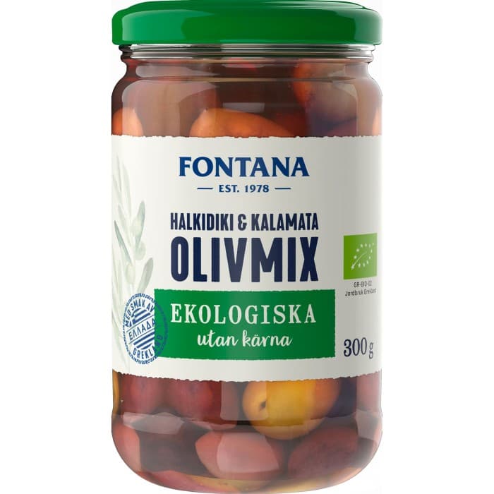 Fontana Olivmix Utan Kärnor 300g