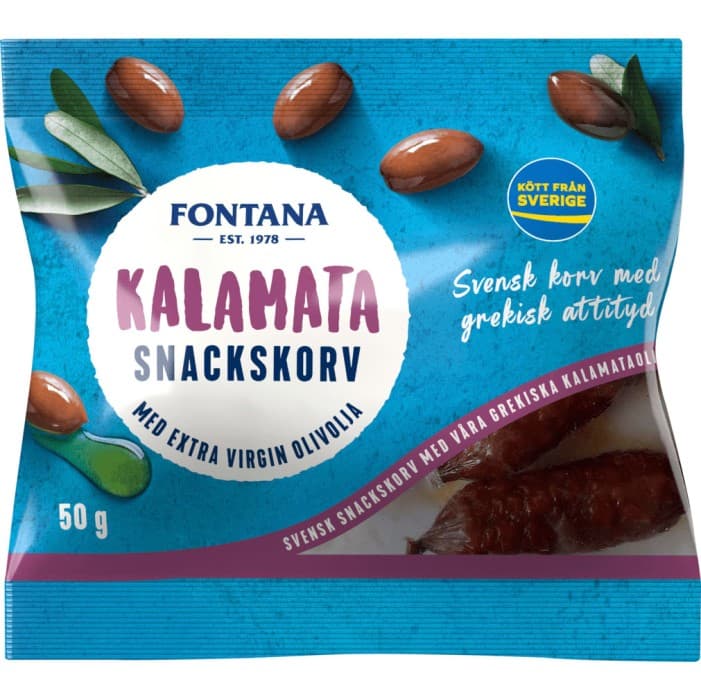 Fontana Snackskorv Kalamata 50g