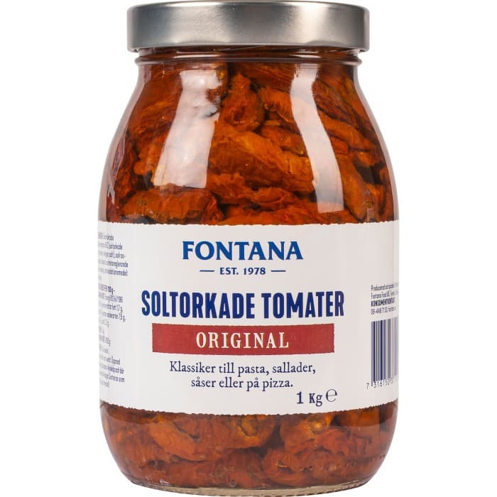 Fontana Soltorkade Tomater Original 1kg