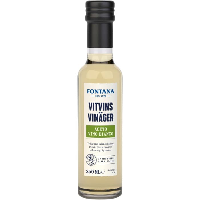 Fontana Vitvinsvinäger 250ml