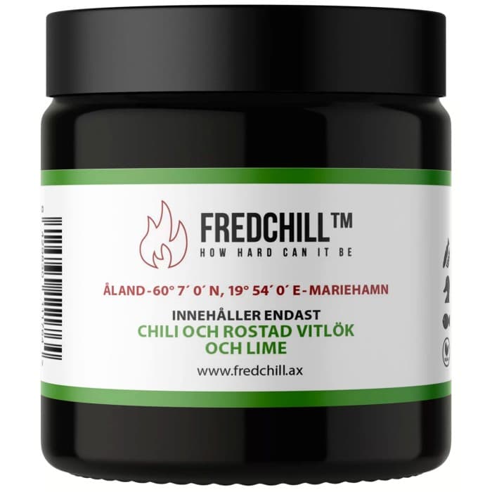 Fredchill Chili, Lime & Rostad Vitlök 130g