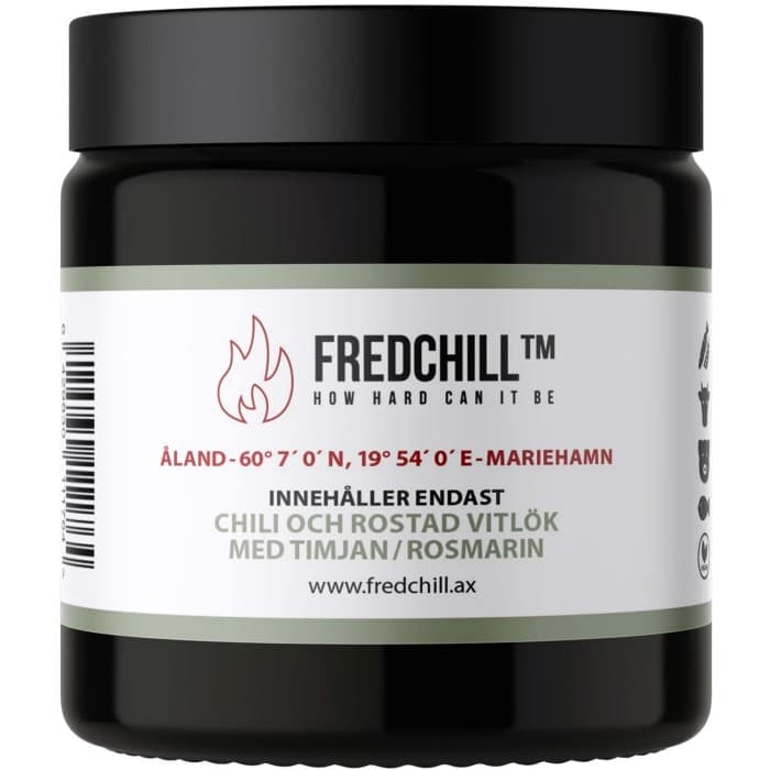Fredchill Chili, Timjan, Rosmarin & Rostad Vitlök 130g