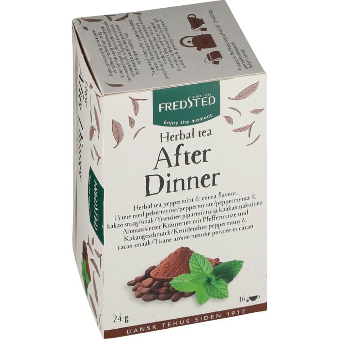 Fredsted After Dinner 16 tepåsar – från Fredsted – 19 kr – hos Delitea