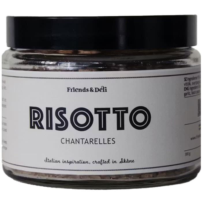 Friends & Deli Risotto Kantarell i Glasburk 300g