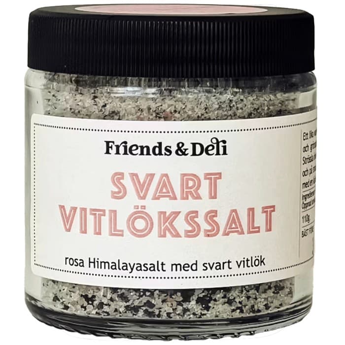 Friends & Deli Svart Vitlökssalt 110g från Friends & Deli – köp hos Delitea
